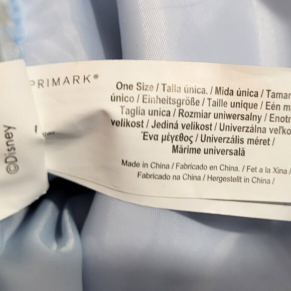 DISNEY STITCH AT PRIMARK Light Blue "M" Monogram Double Zip Clutch - Picture 6 of 6